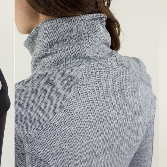 Lululemon Nice Asana Jacket Heathered Herringbone - Picture 9 of 9